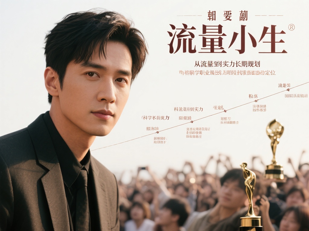 以某位知名男星为例，早期他以偶像剧出道，迅速积累了